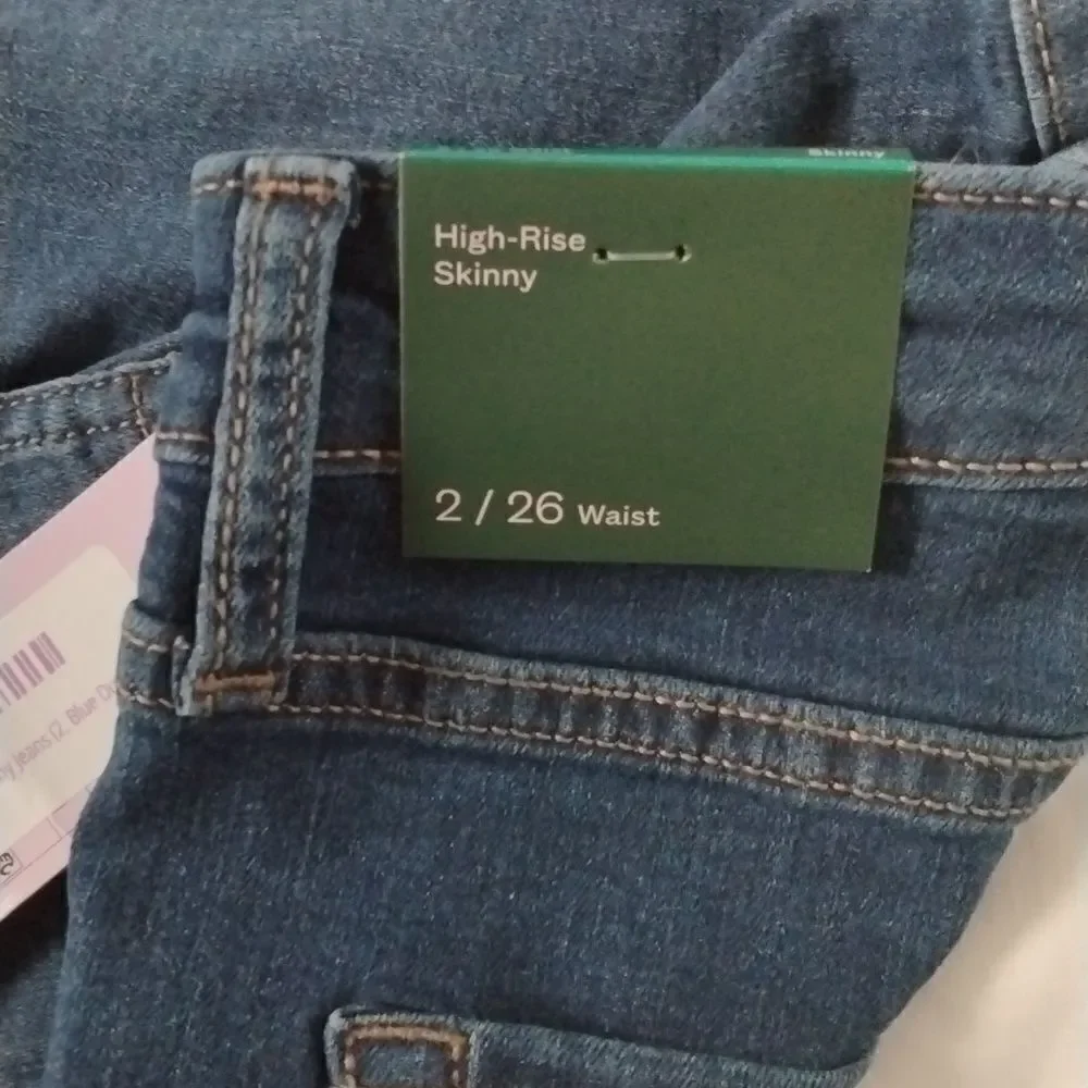 NWT WildFable High Rise Skinny Jeans Sz 2